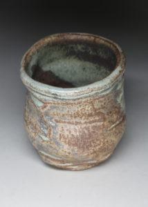Tea bowl sample made in Frank Krevens workshop